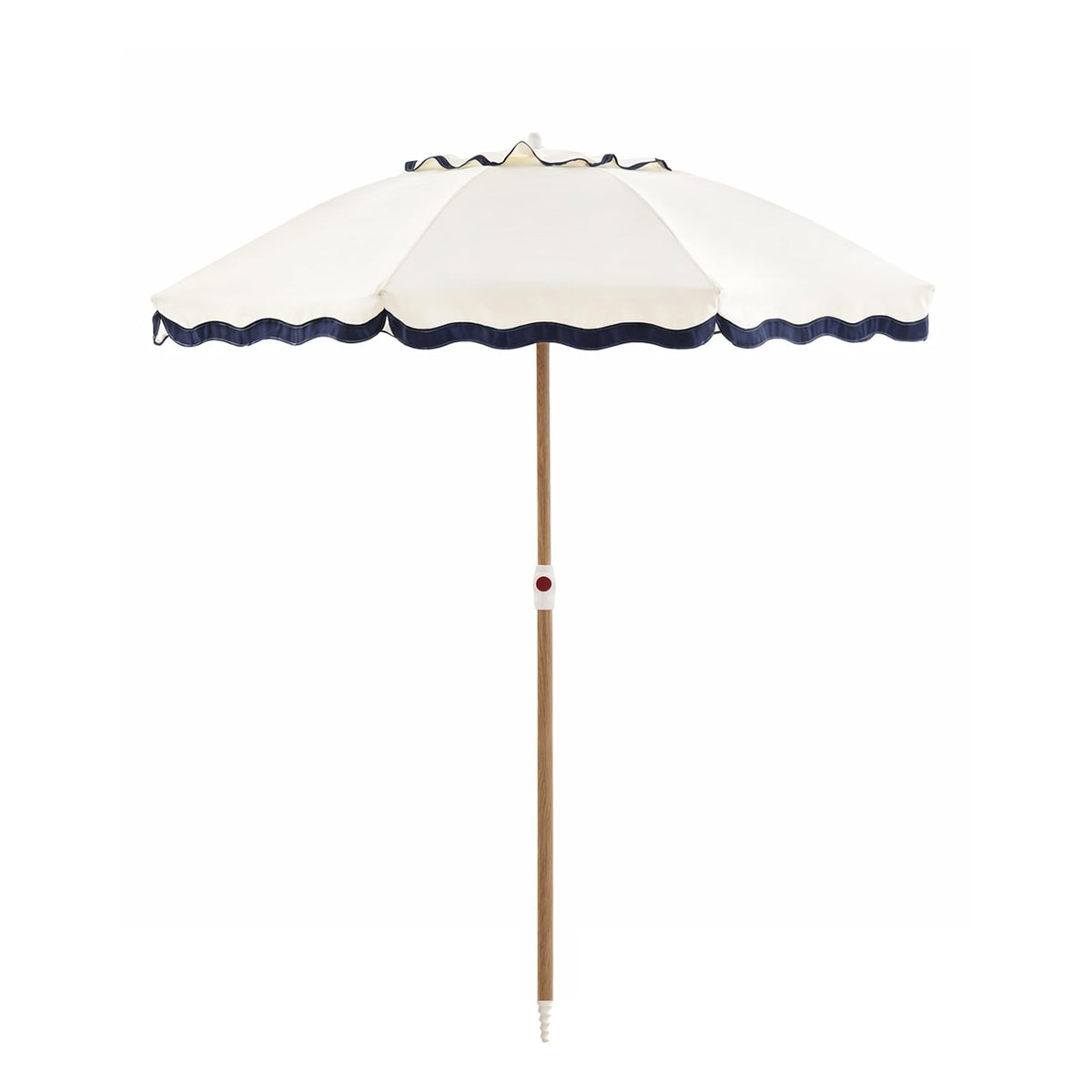 6FT Patio Beach Umbrella, UPF 50+ Sun Shade, Adjustable Tilt