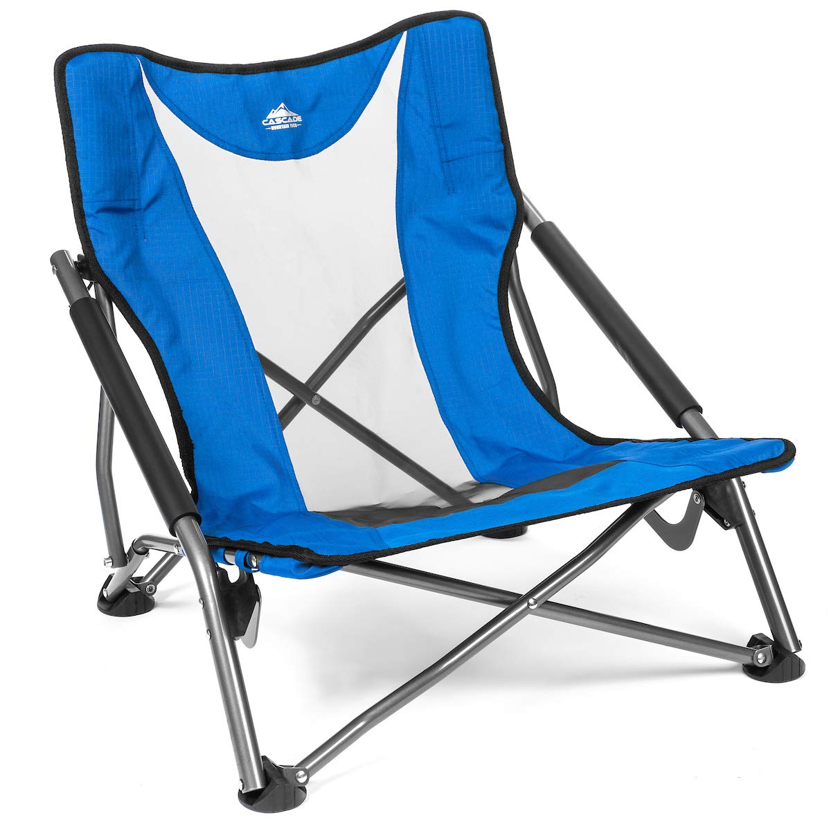 Cascade Mountain Tech Folding Camp Chair for Camping, Beach, Picnic, Barbqeues, Sporting Events with Carry Bag