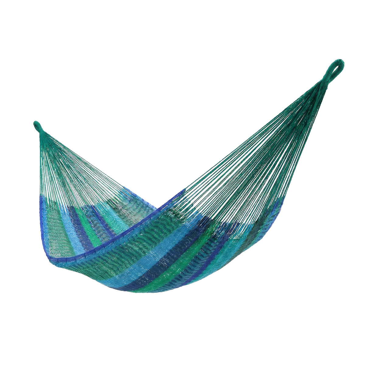Sunnydaze Mayan XXL Double Heavy-Duty Hammock, Black/Natural