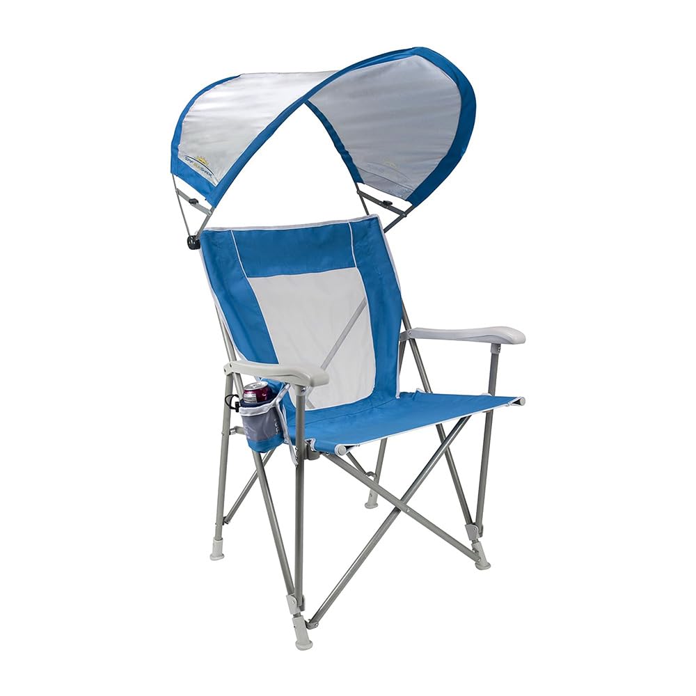 GCI Outdoor Sunshade Comfort Pro Chair, Cinnamon Red