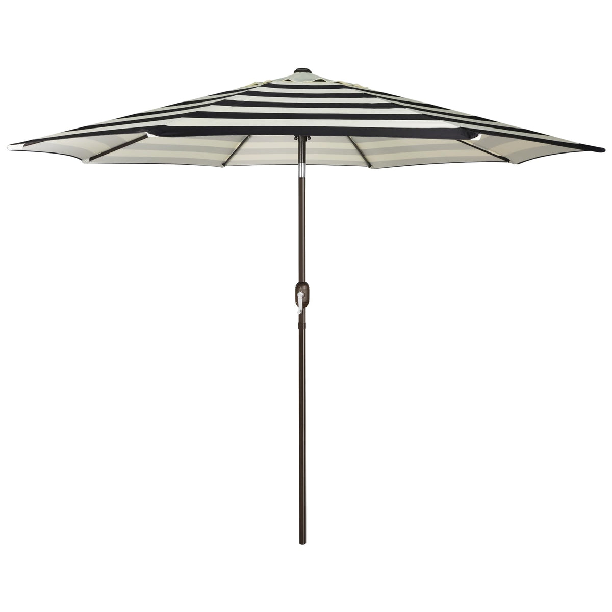 Blissun 9' Outdoor Patio Umbrella, Outdoor Table Umbrella, Yard Umbrella, Market Umbrella with 8 Sturdy Ribs, Push Button Tilt and Crank