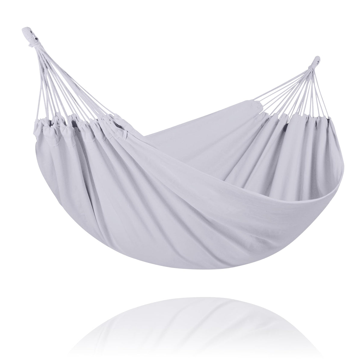 SUNCREAT Outdoor Double Hammock, Portable Tree Colorful Hammock, Colorful Stripes