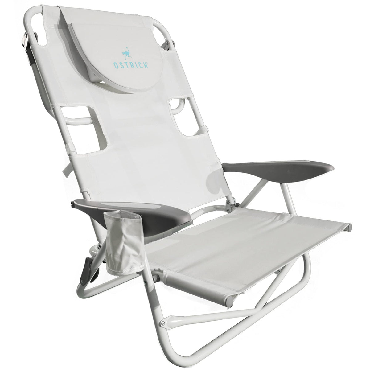 Ostrich the Heavy-Duty Backpacker, Portable Outdoor Beach Chair, Teal