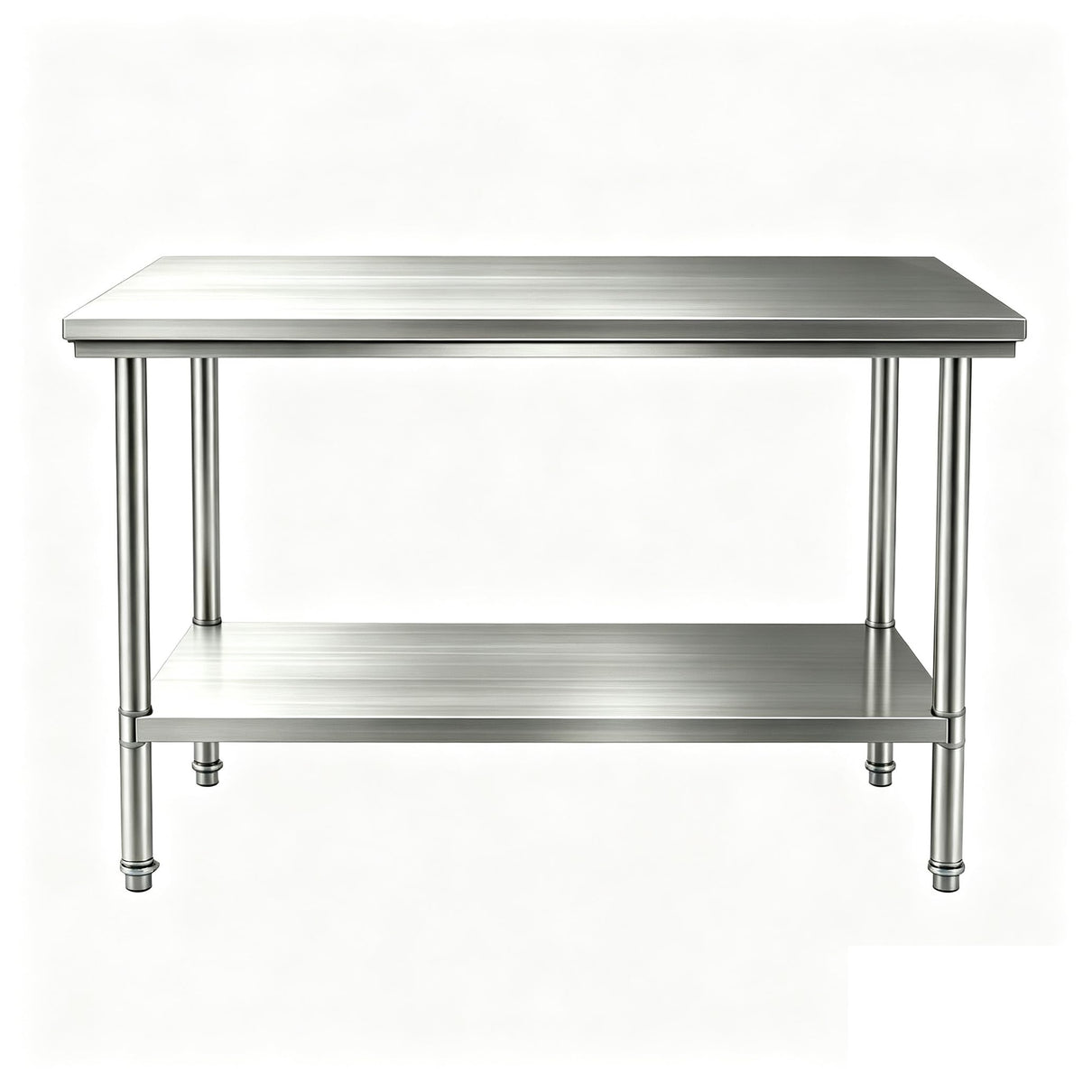 24x48 Stainless Steel Table,900 LBS Capacity，with Wheels