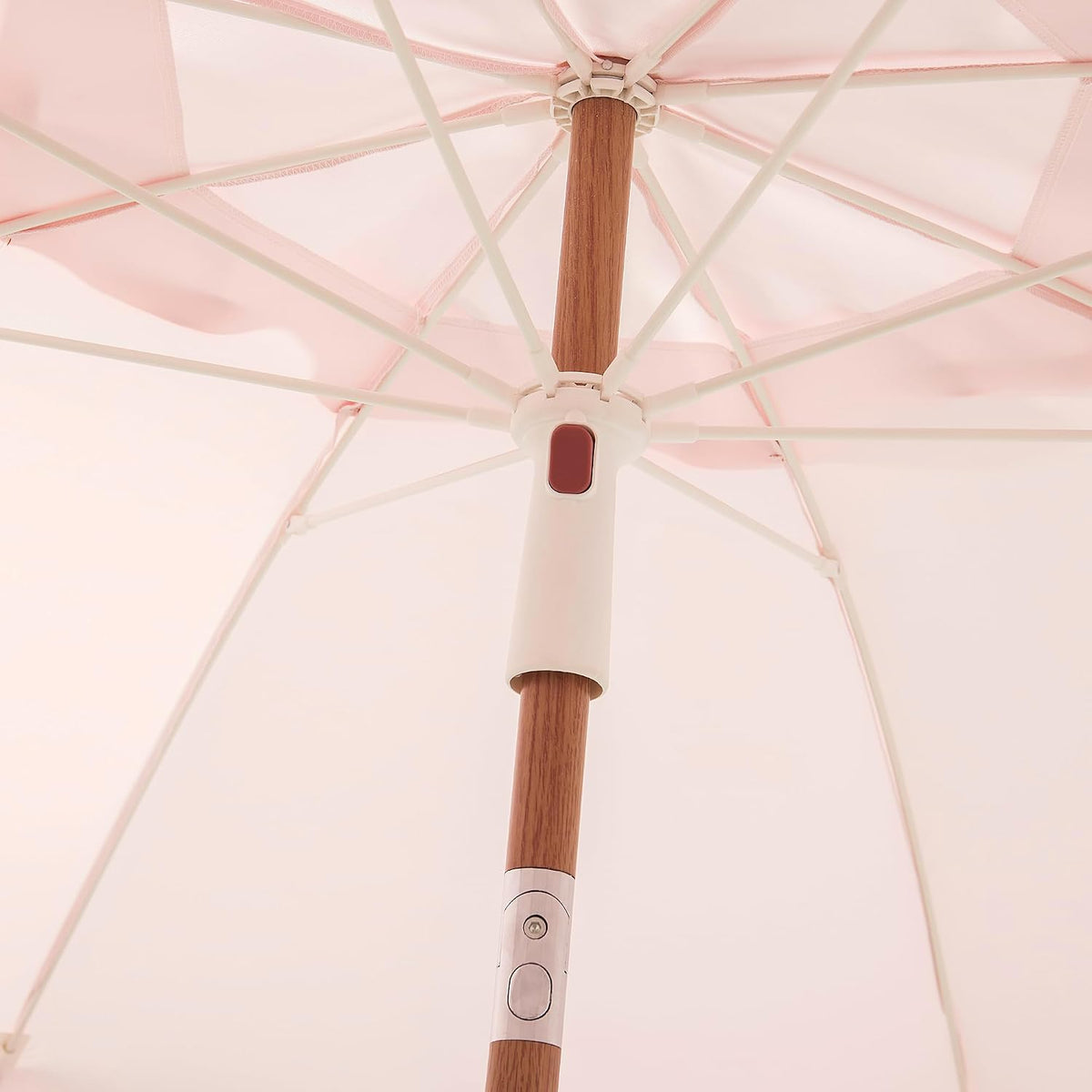 6FT Patio Beach Umbrella, UPF 50+ Sun Shade, Adjustable Tilt