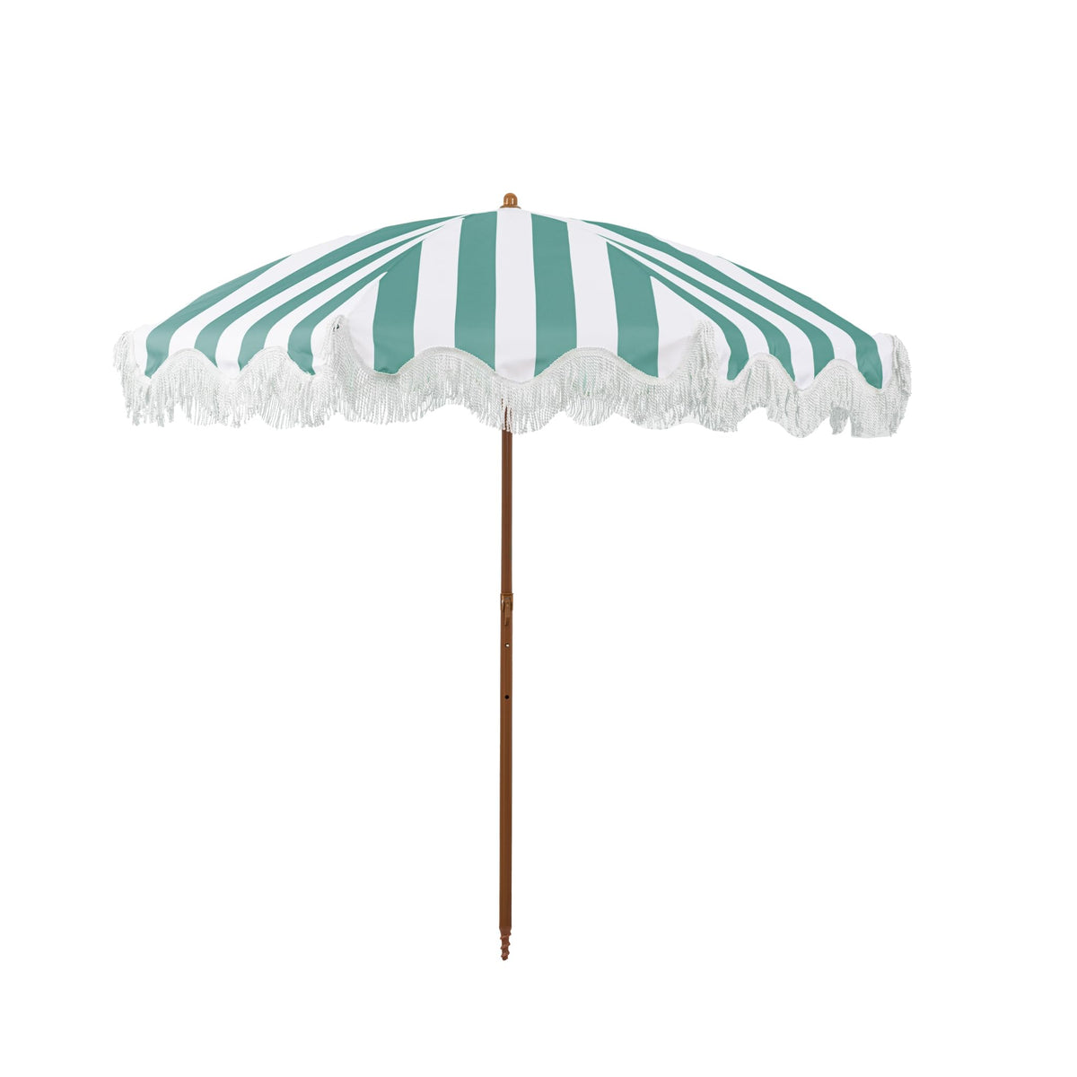 Rayjee 6.5FT Outdoor Patio Umbrella with Fringe, Boho Beach Umbrella