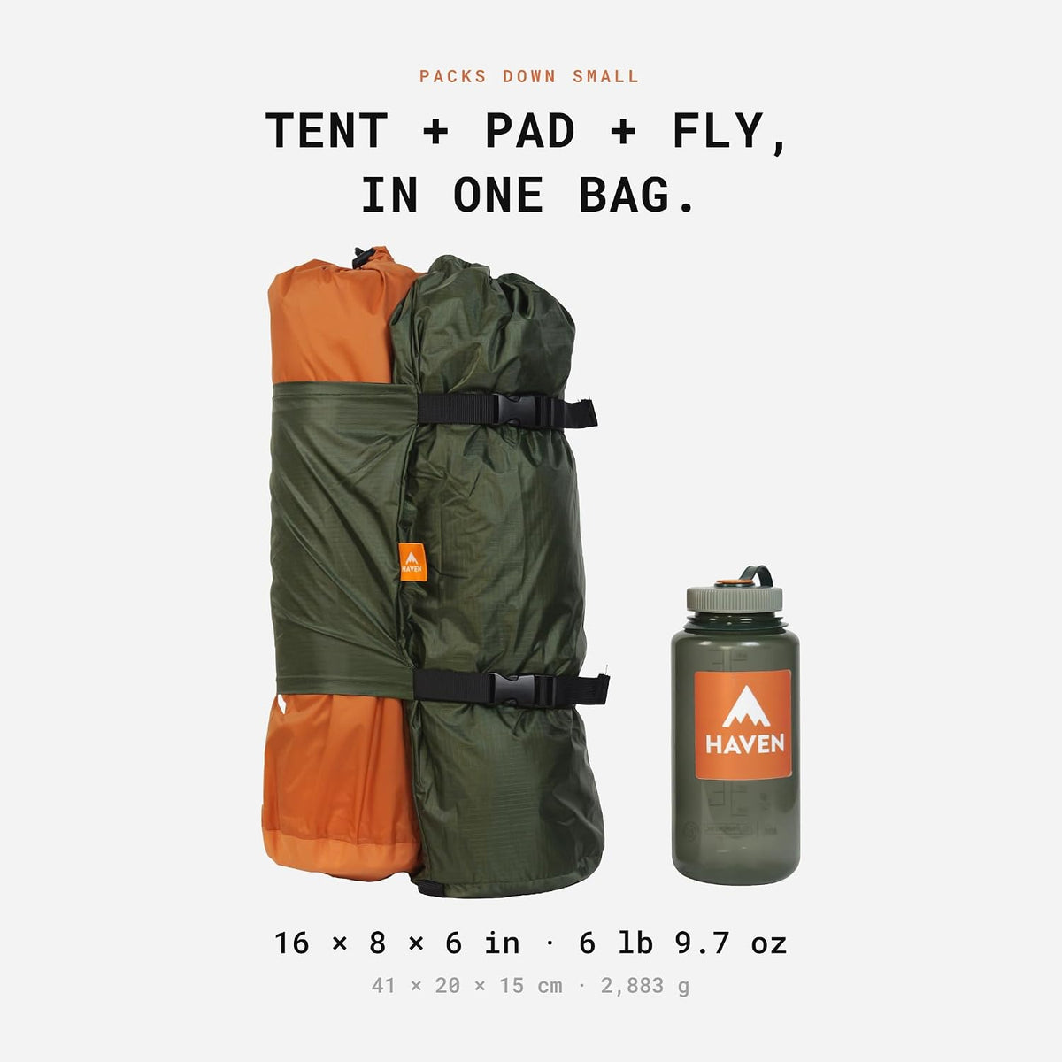 Haven Tents Lay Flat Hammock Tent - Waterproof Camping Hammock with Mosquito Net, Insulated Pad and Rainfly - Haven Tent, Haven XL, Haven Safari