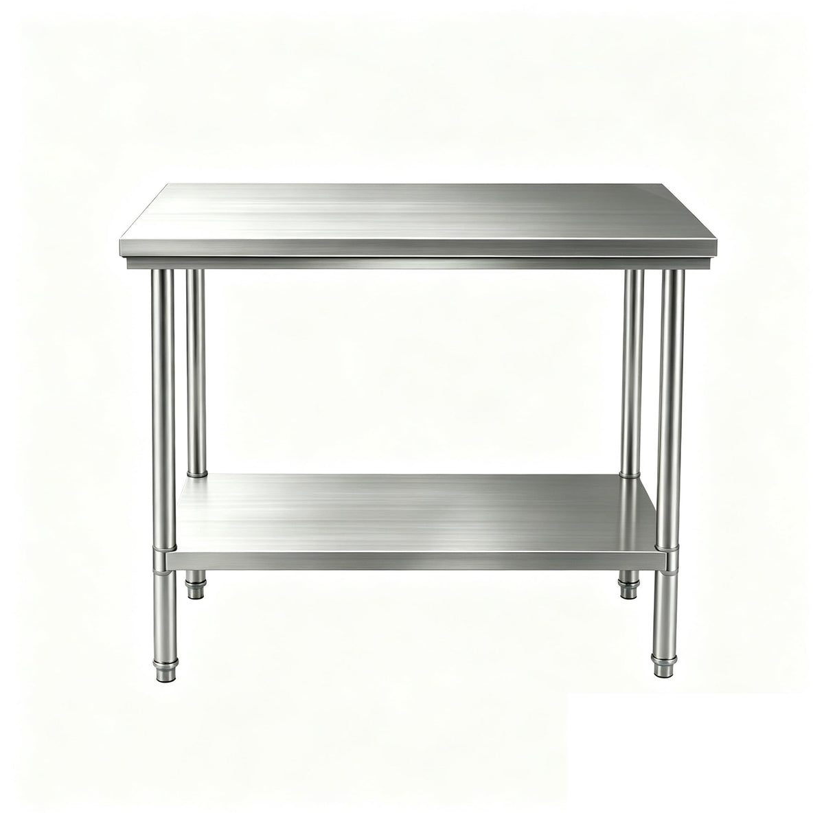 24x48 Stainless Steel Table,900 LBS Capacity，with Wheels