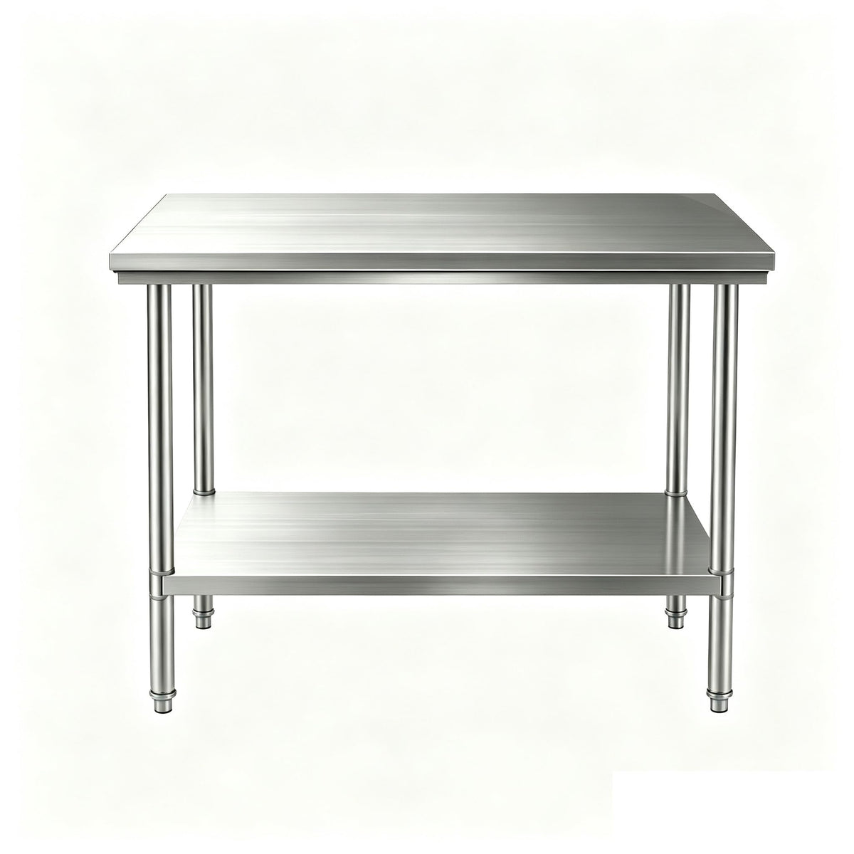 24x48 Stainless Steel Table,900 LBS Capacity，with Wheels