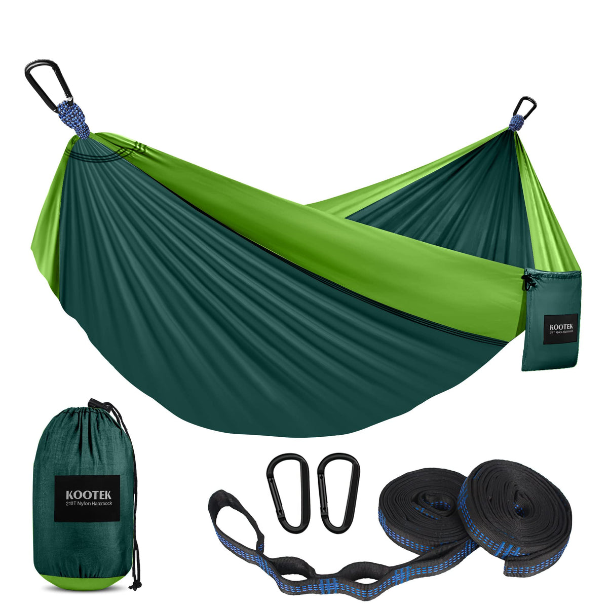 Kootek Camping Hammock 500lbs Capacity Outdoor Camping Essentials, Double