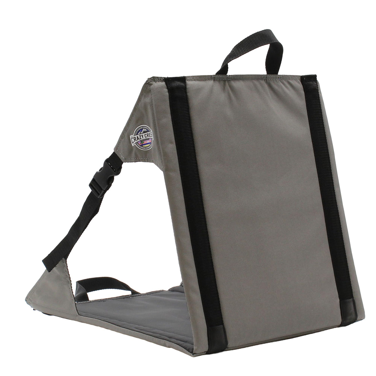 Crazy Creek The Chair Perfect for Stadium Seats, Camping, Hiking & More, Comfort on All Terrains, Adjustable Straps, Lightweight Design, Water-Resistant