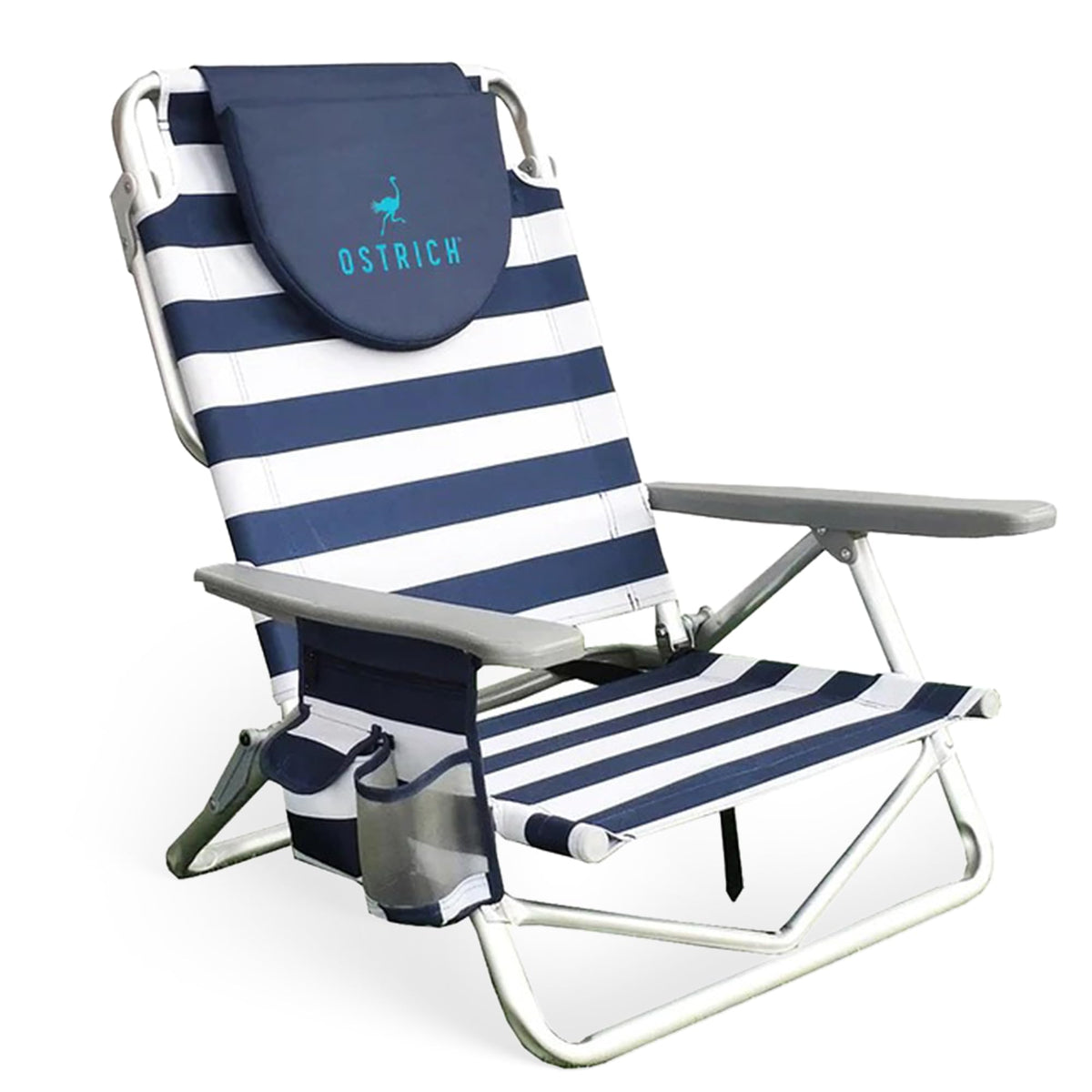 Ostrich the Heavy-Duty Backpacker, Portable Outdoor Beach Chair, Teal