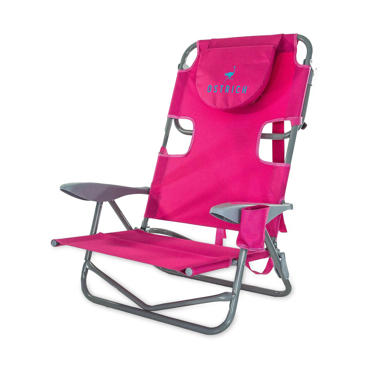 Ostrich the Heavy-Duty Backpacker, Portable Outdoor Beach Chair, Teal
