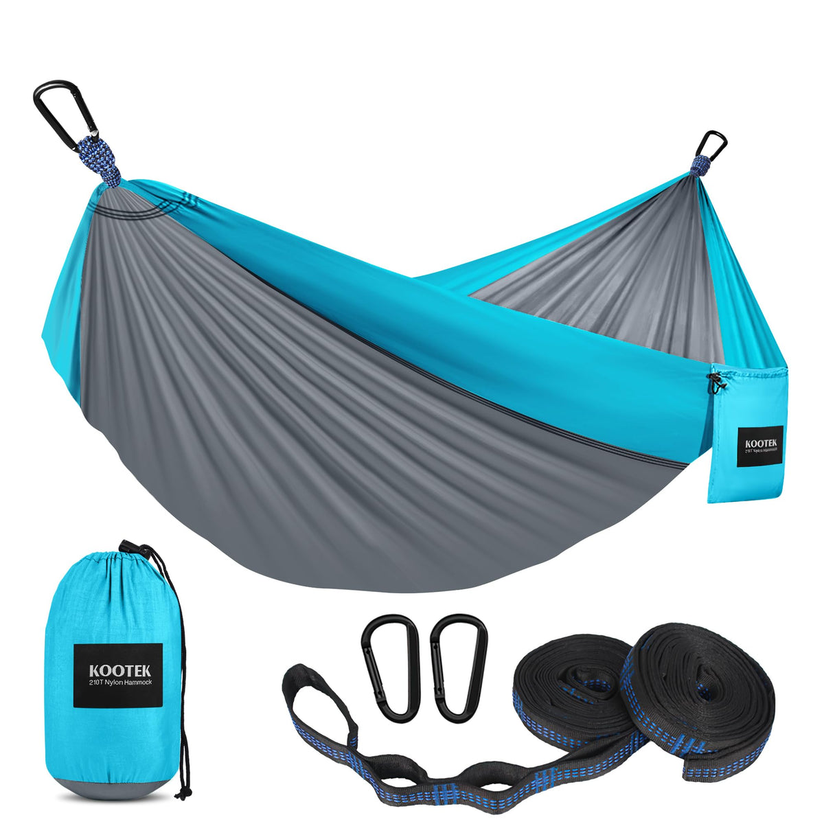 Kootek Camping Hammock 500lbs Capacity Outdoor Camping Essentials, Double