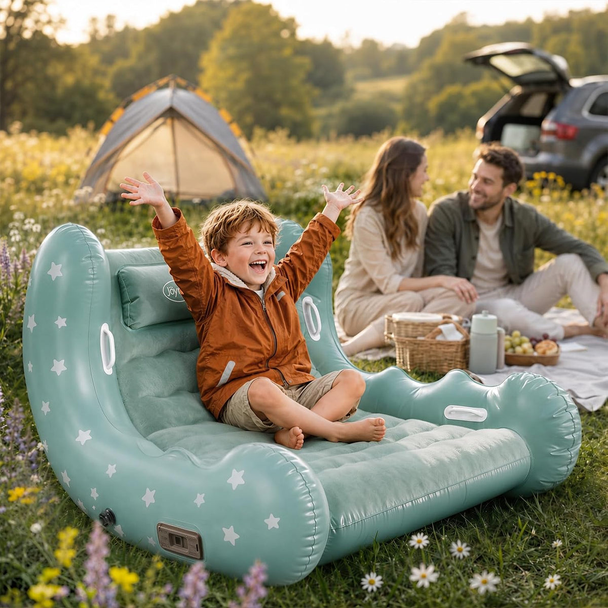 Joyreal Inflatable Rocking Chair for Kid - Toddler Sensory Chair for Autism
