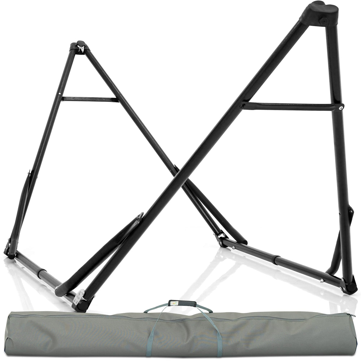 Tranquillo Hammock Stand, Instant 30s Foldable Hammock with Stand, Black
