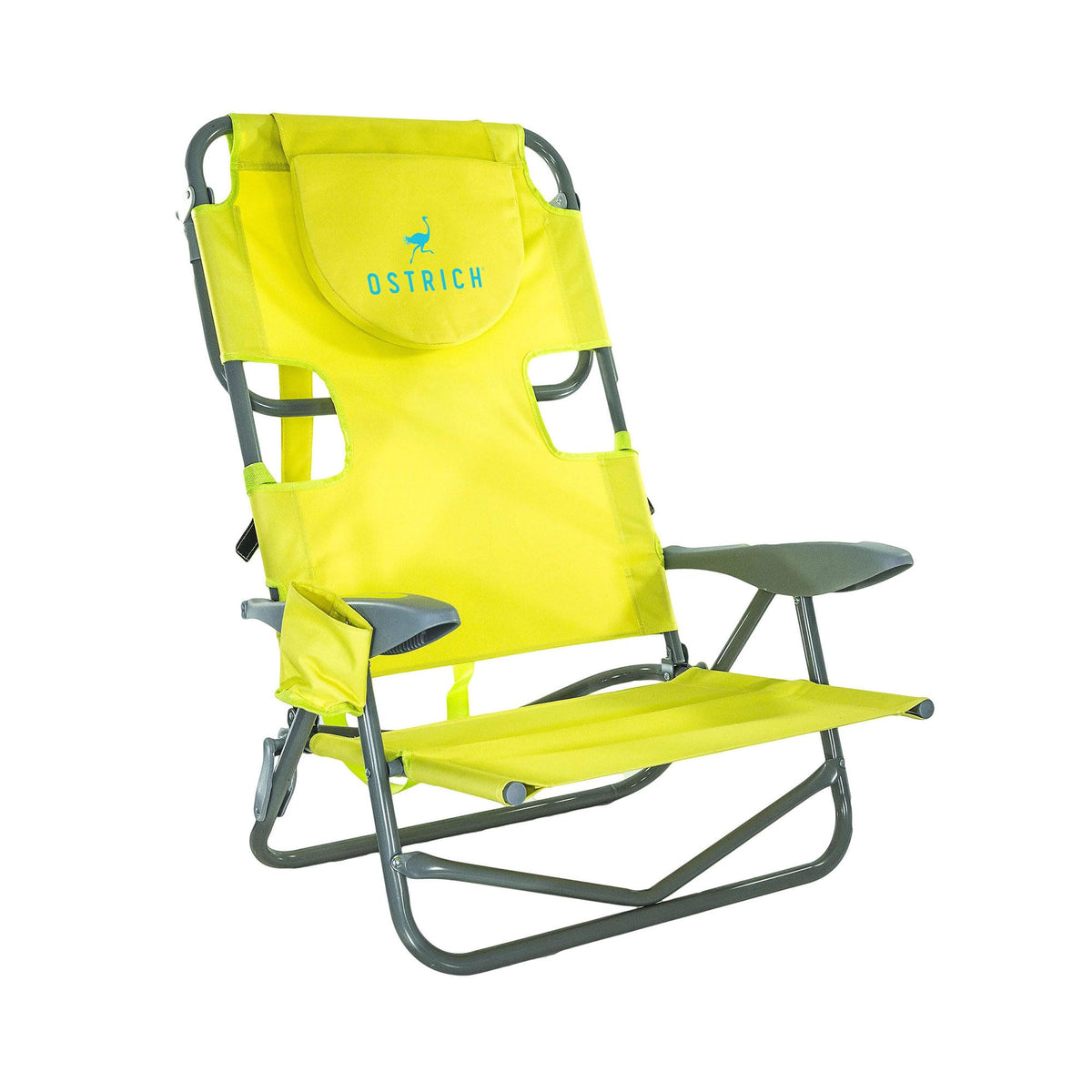 Ostrich the Heavy-Duty Backpacker, Portable Outdoor Beach Chair, Teal