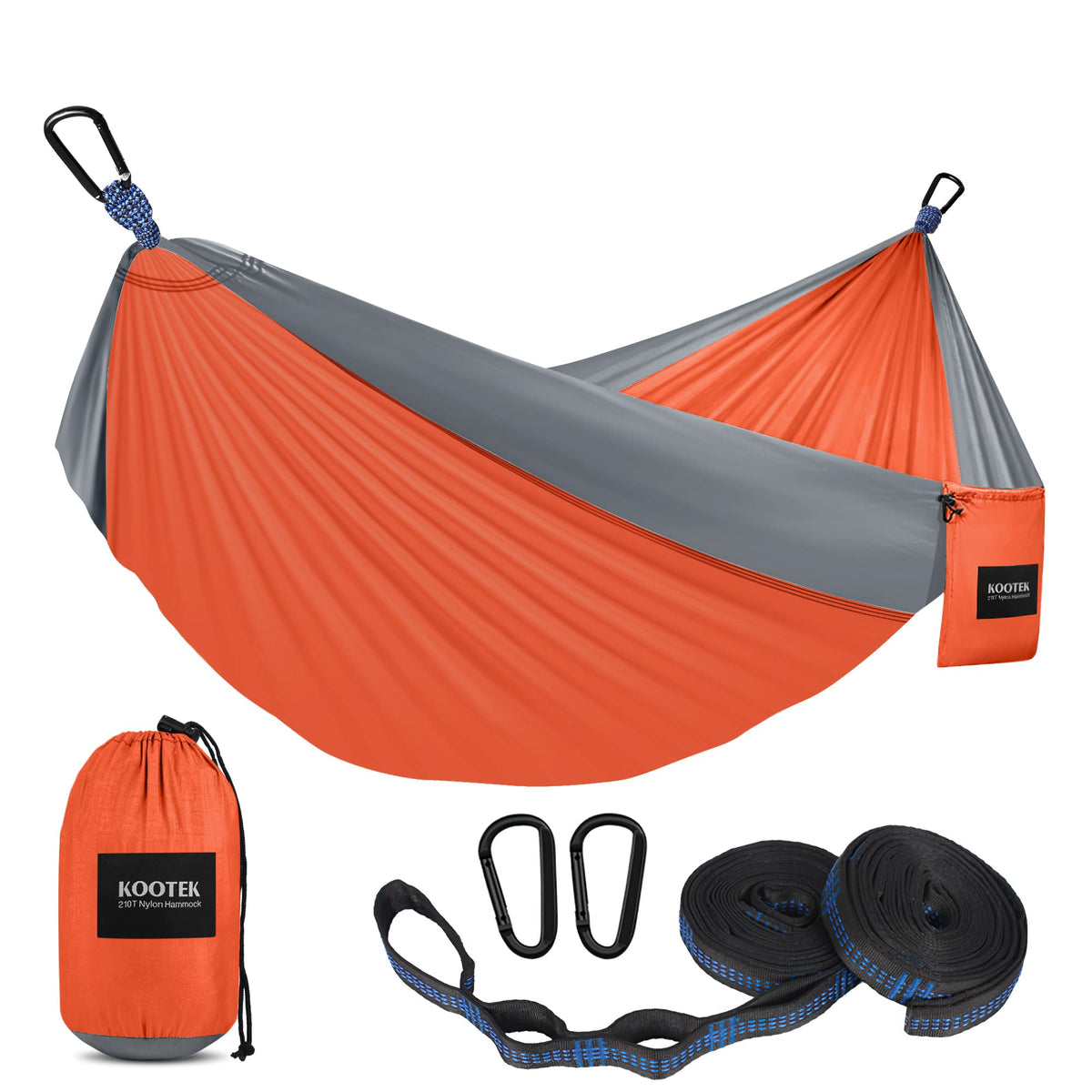 Kootek Camping Hammock 500lbs Capacity Outdoor Camping Essentials, Double