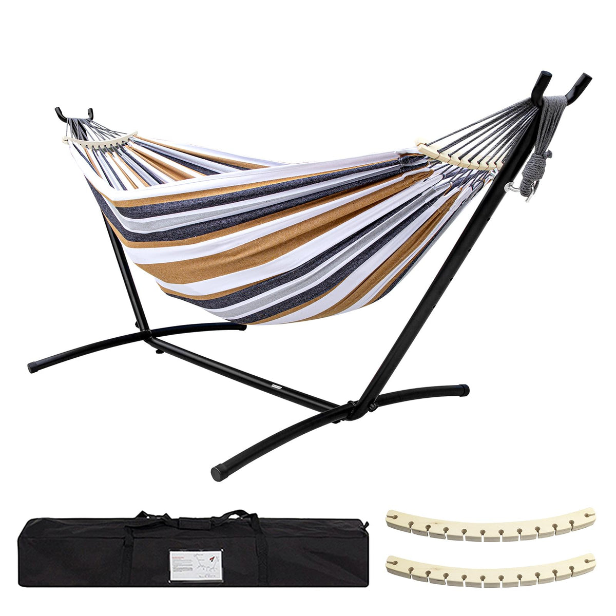 SZHLUX Hammock with Stand for Outside,Hamaca Con Base