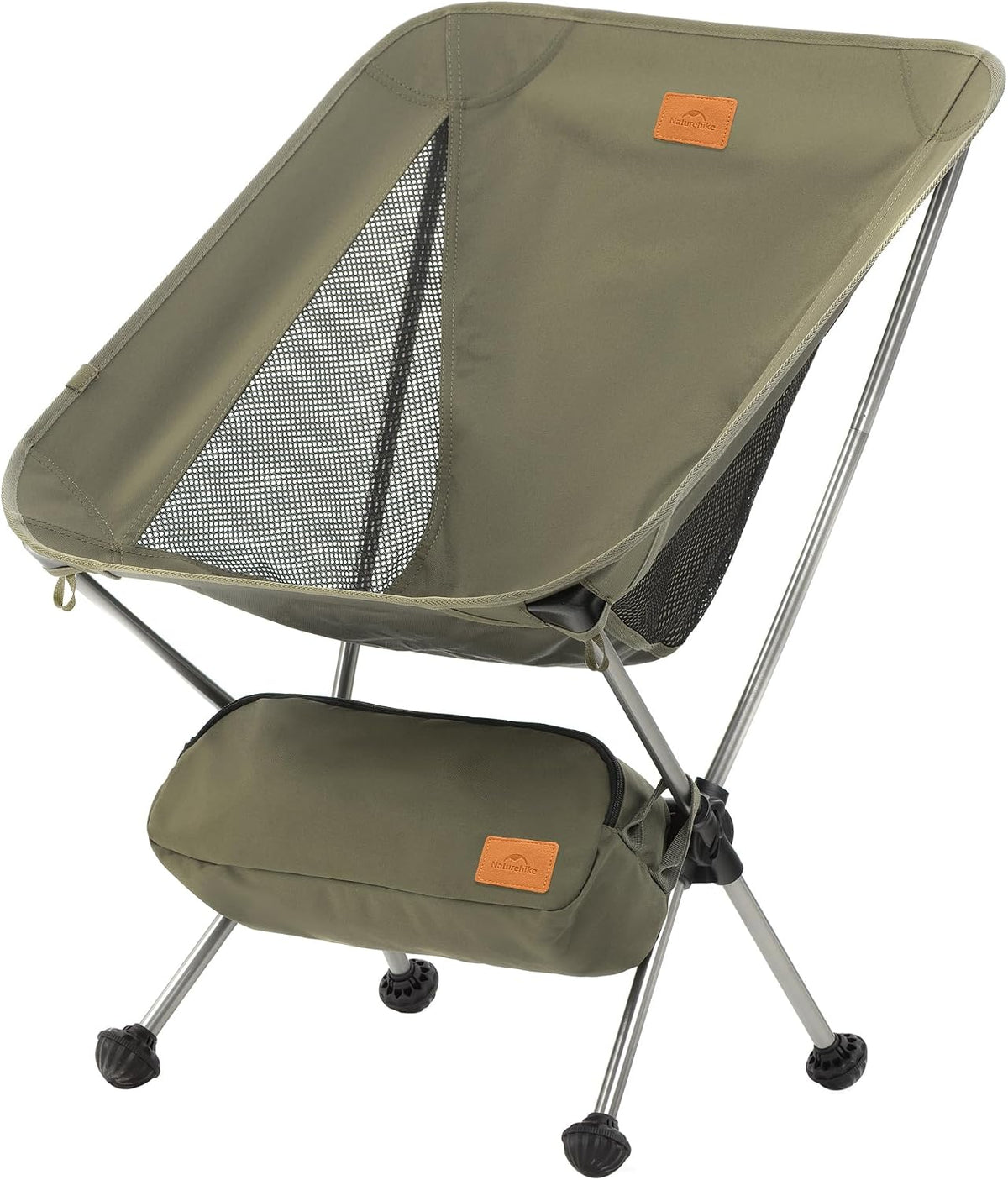 Naturehike YL08 Ultralight Camping Chair — Only 2.12 LBS, Anti-Sinking Feet