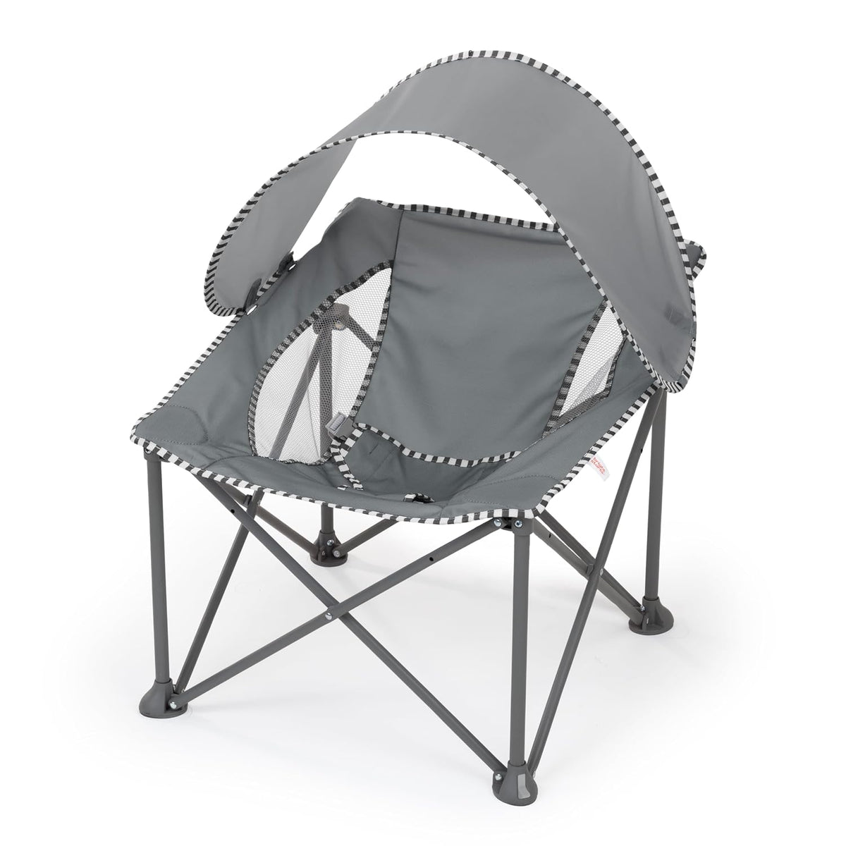 Bright Starts Pop 'N Chill Baby Chair, Portable Travel Seat, UPF 50+ Canopy
