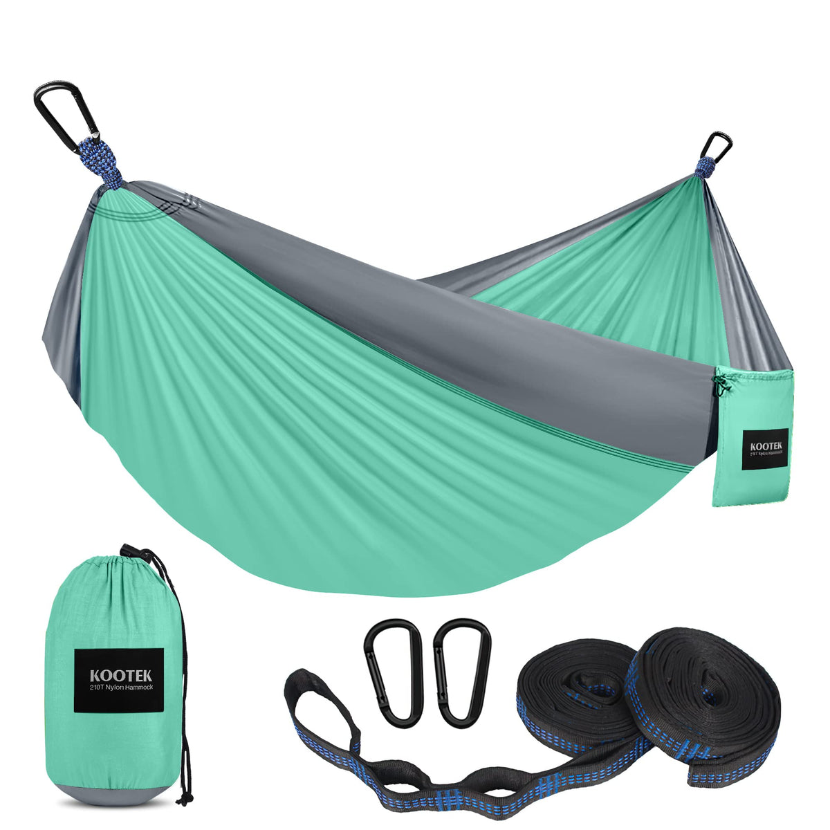 Kootek Camping Hammock 500lbs Capacity Outdoor Camping Essentials, Double