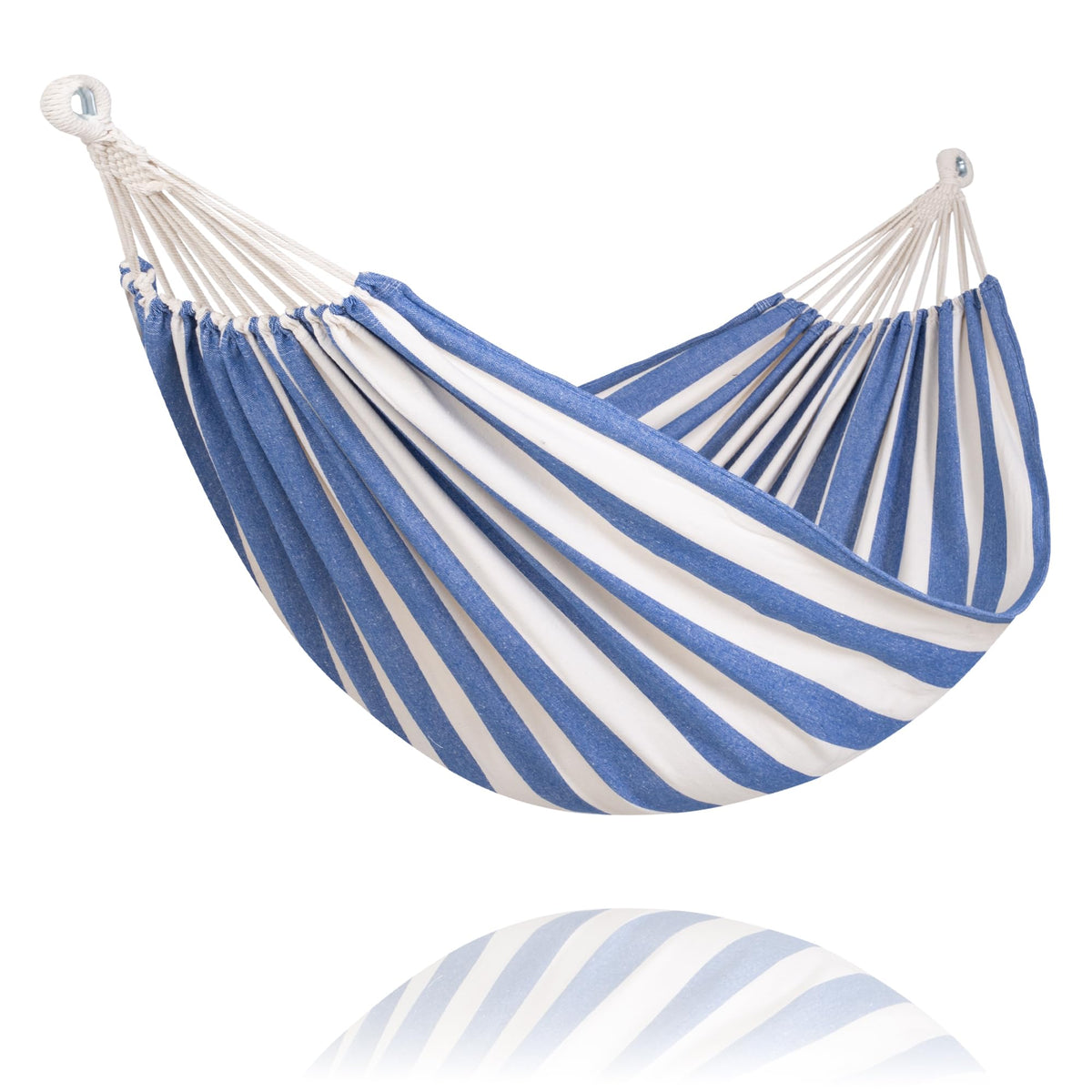 SUNCREAT Large Hammock for Tree, Outdoor Tree Fabric Hammock Only, Coffee Stripes