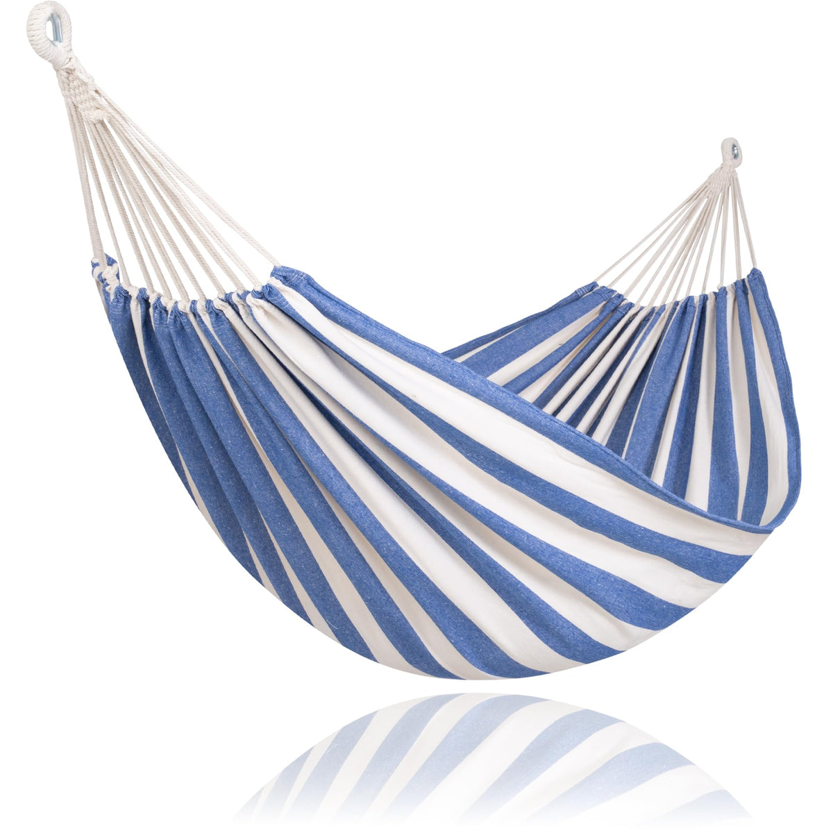 SUNCREAT Large Hammock for Tree, Outdoor Tree Fabric Hammock Only, Coffee Stripes