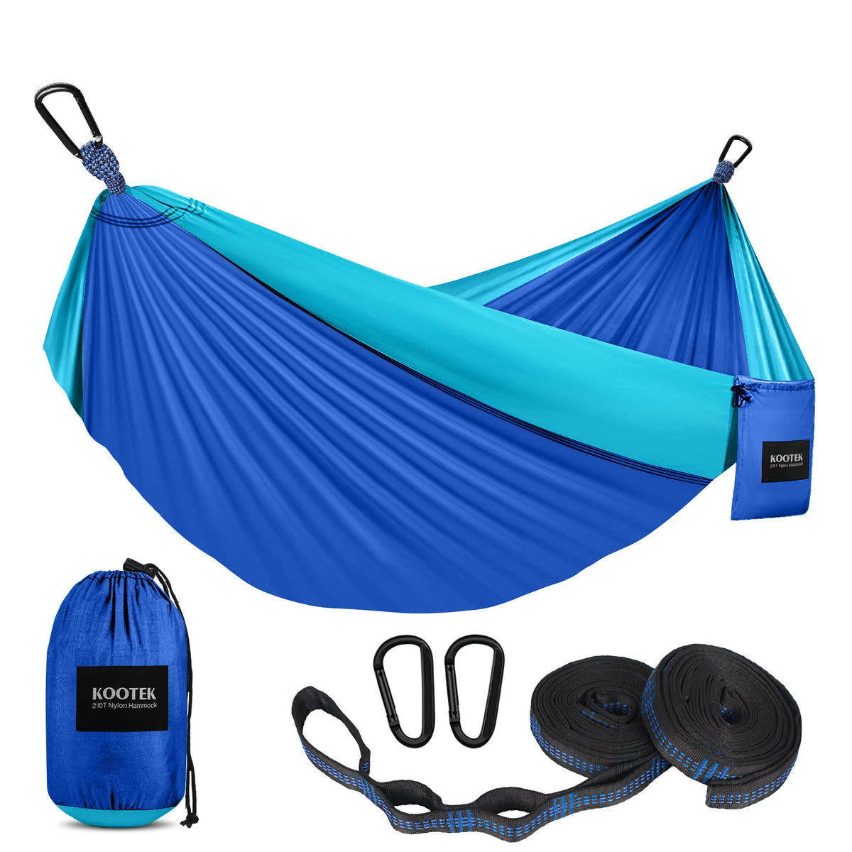 Kootek Camping Hammock 500lbs Capacity Outdoor Camping Essentials, Double