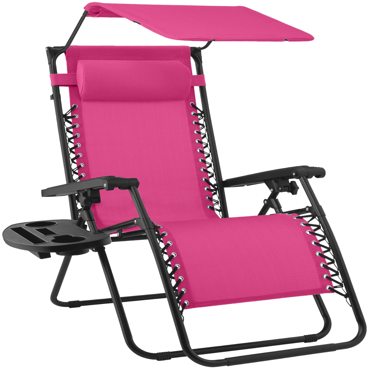 Best Choice Products Zero Gravity Chair Recliner w/Canopy Shade