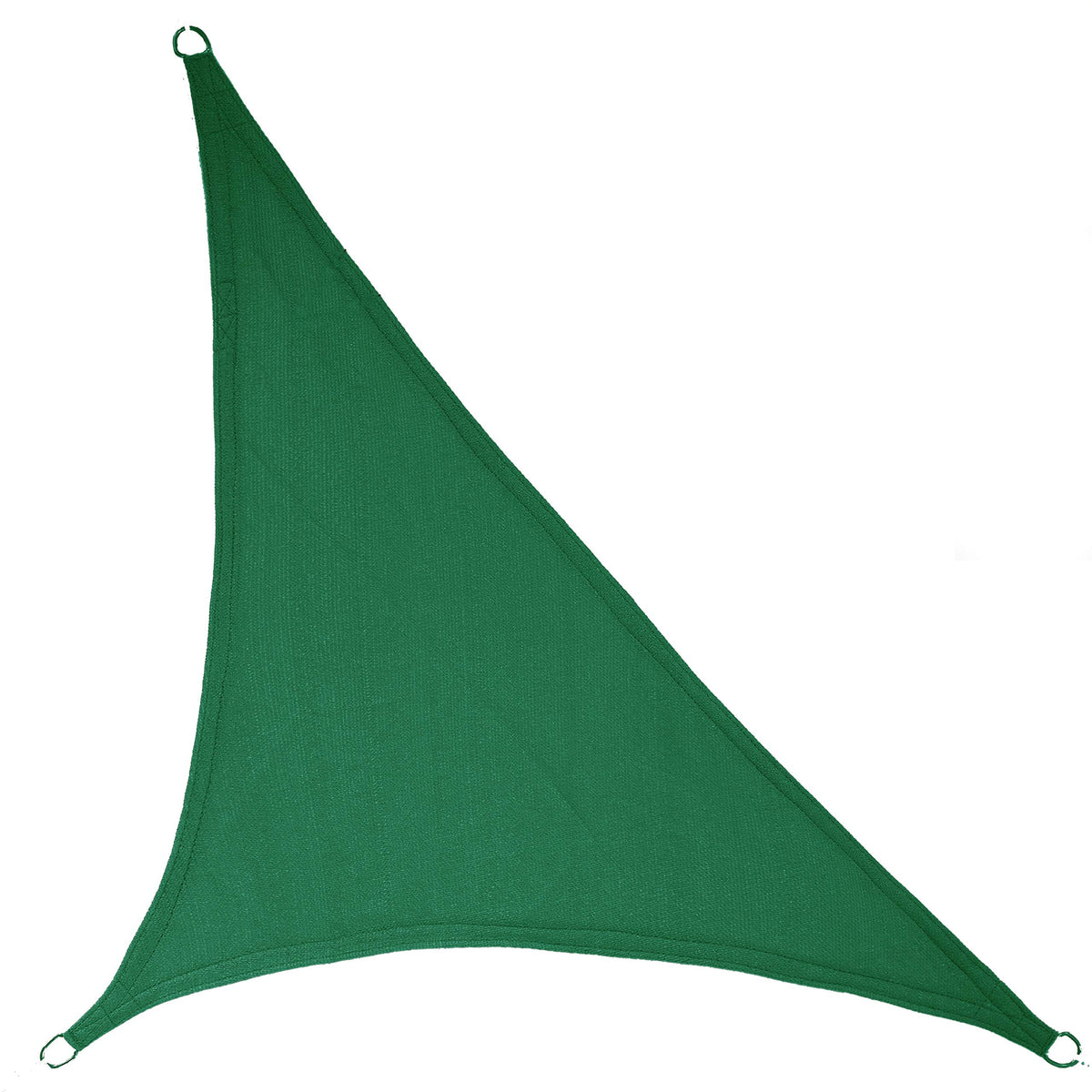 Triangle Sun Shade Sail Canopy，14' X 14' X 14' Lime Green