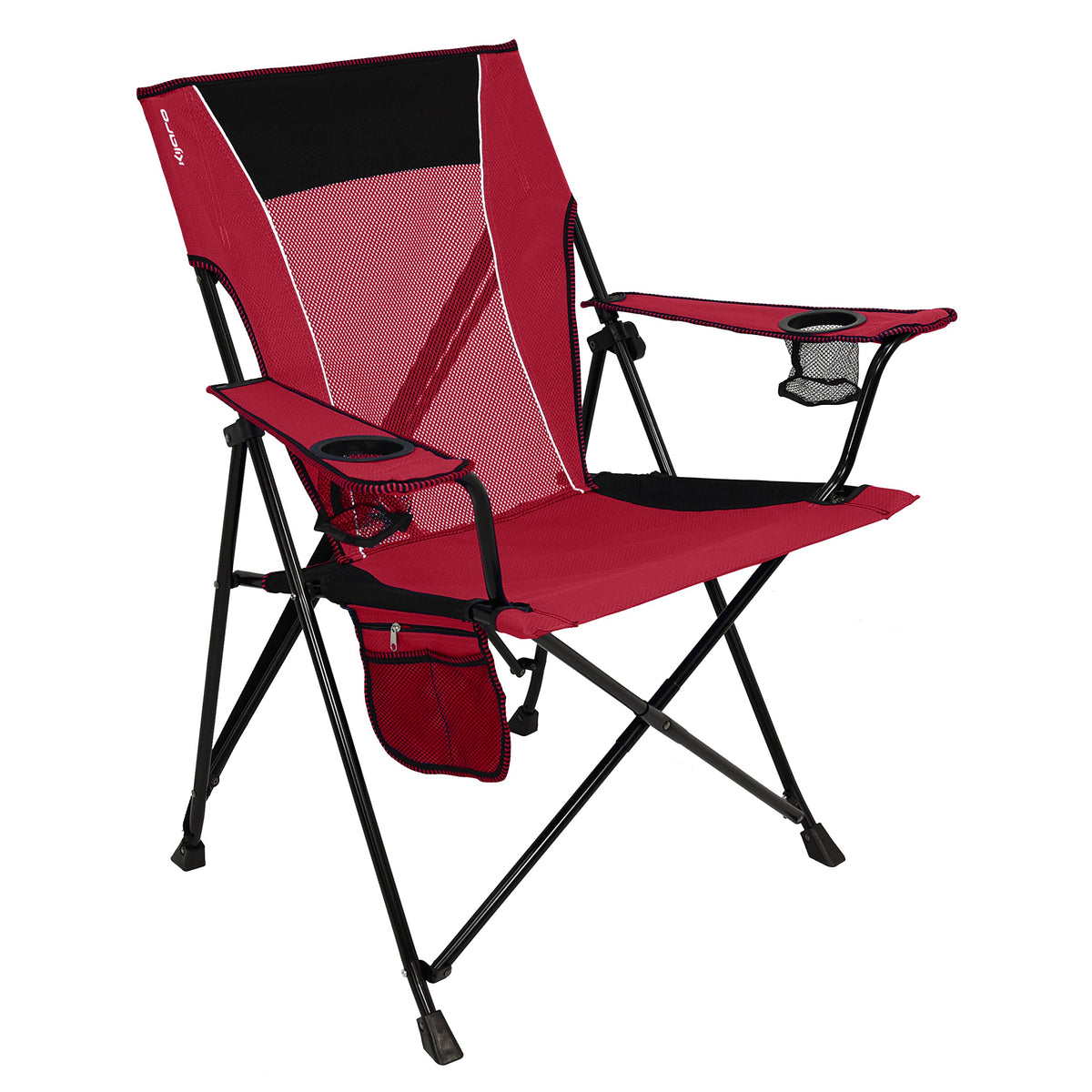 Kijaro Dual Lock Portable Camping Chairs - Enjoy the Outdoors with a Versatile Folding Chair for Sports, Lawn - Dual Lock Feature Locks Position – Hanami Pink
