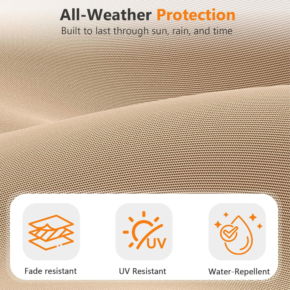 9FT Patio Umbrella, Outdoor Table Umbrella with Tilt & Crank