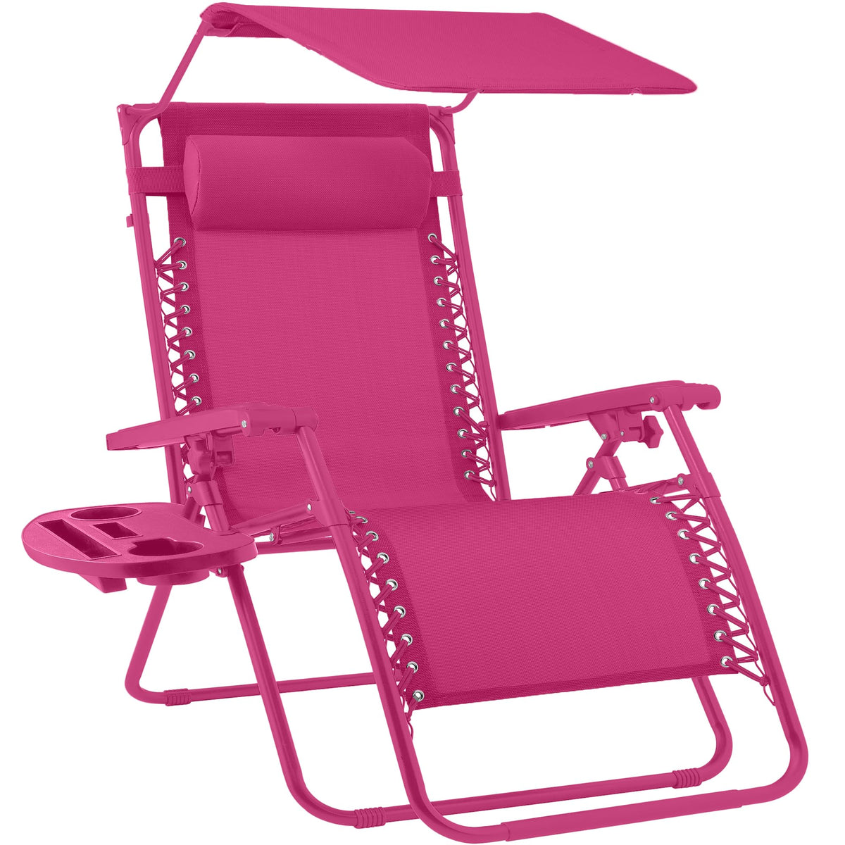 Best Choice Products Zero Gravity Chair Recliner w/Canopy Shade