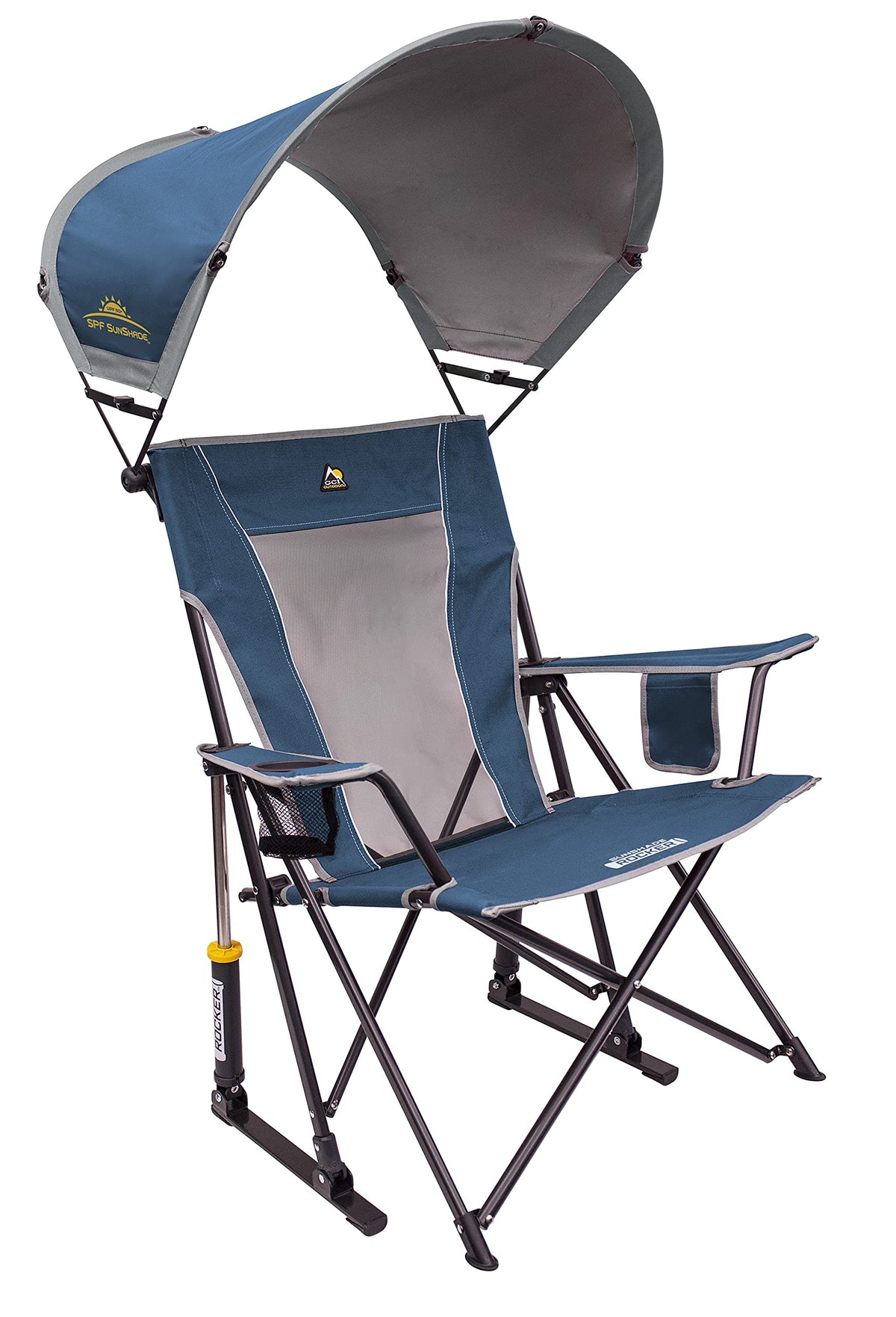 GCI Outdoor Sunshade Comfort Pro Chair, Cinnamon Red