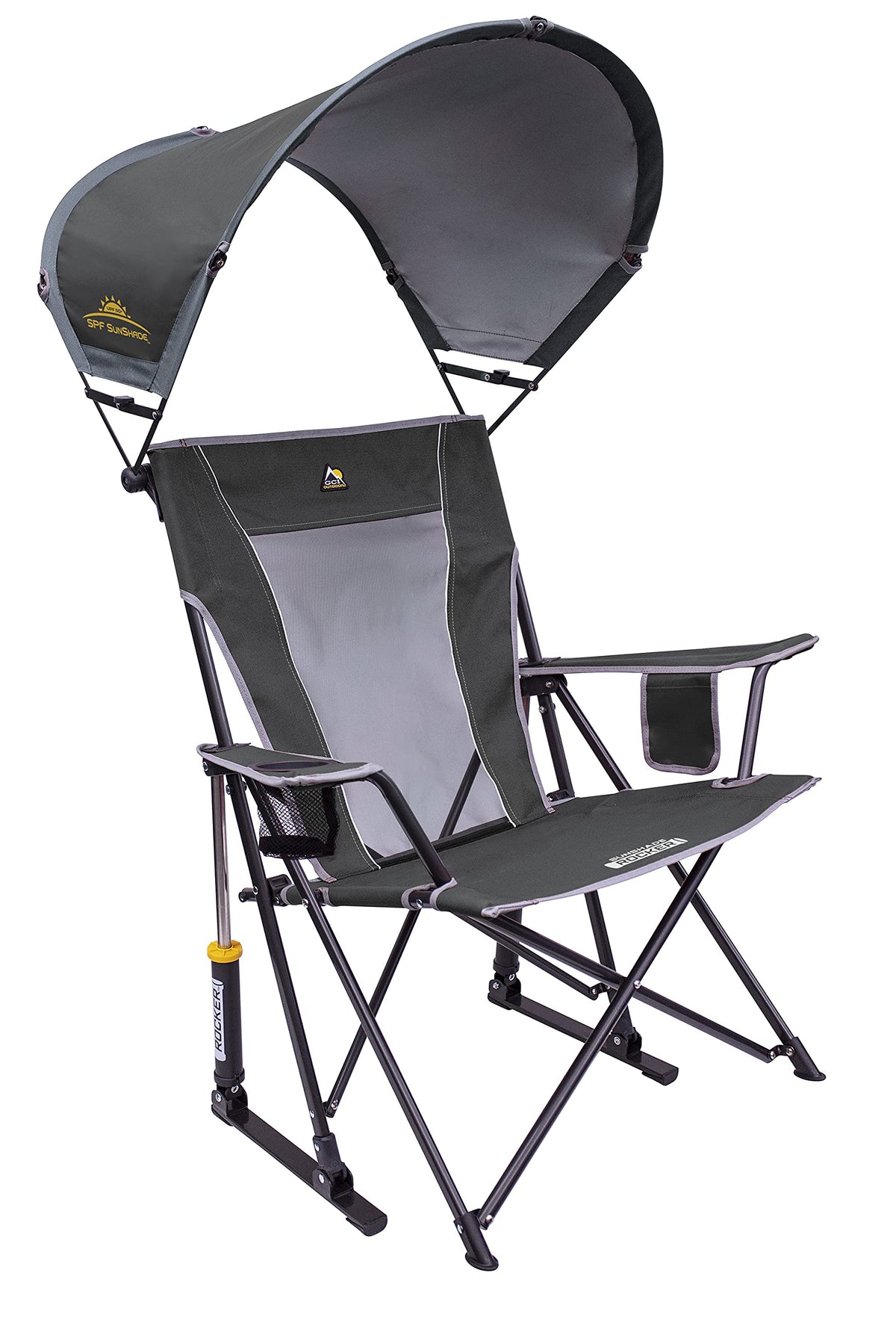 GCI Outdoor Sunshade Comfort Pro Chair, Cinnamon Red