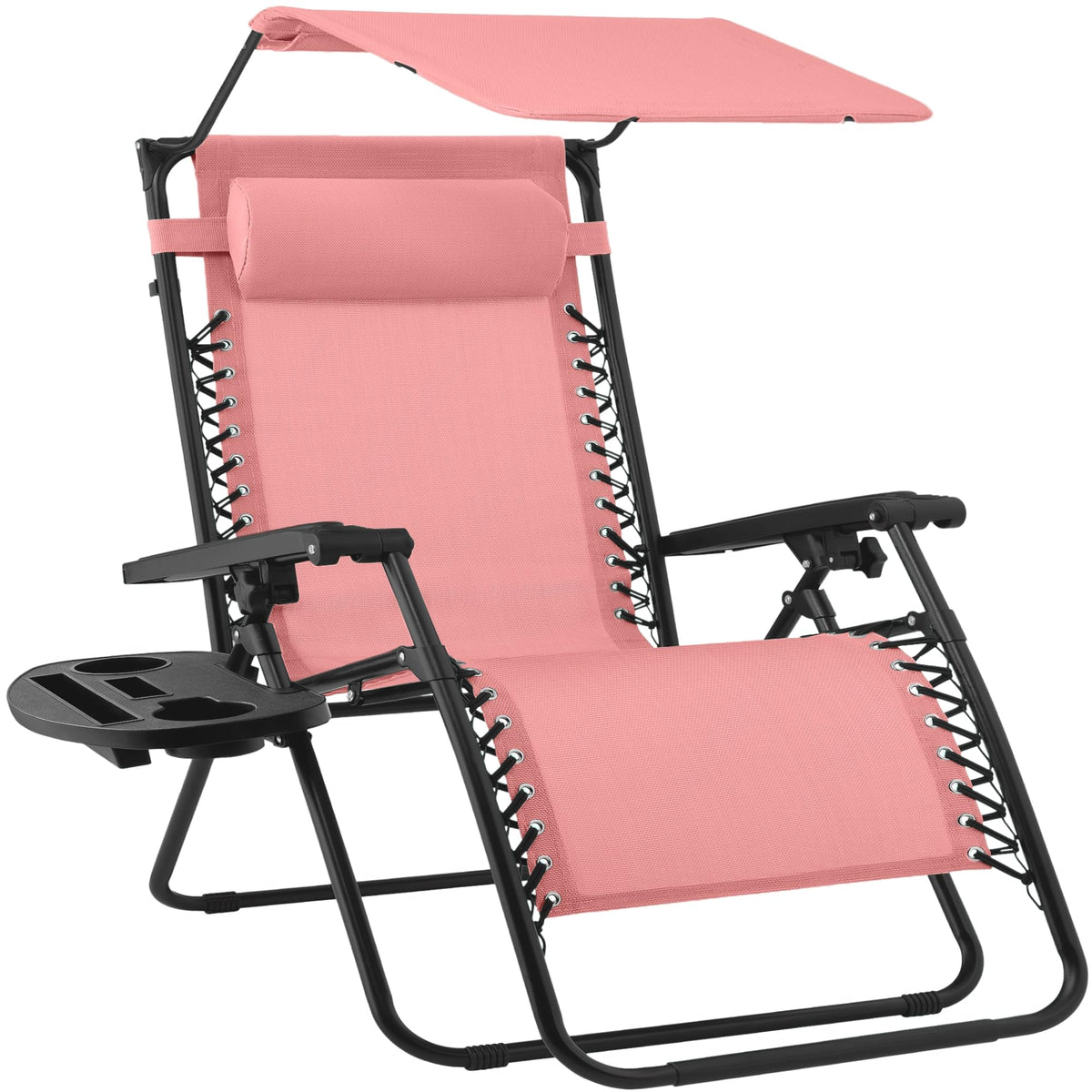 Best Choice Products Zero Gravity Chair Recliner w/Canopy Shade