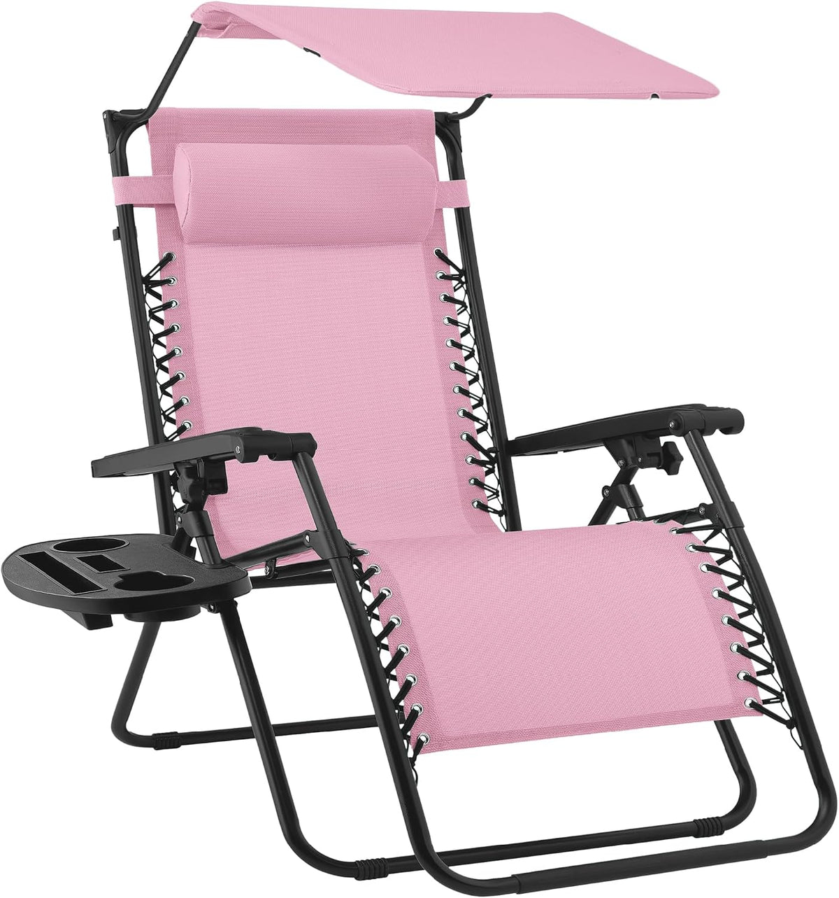 Best Choice Products Zero Gravity Chair Recliner w/Canopy Shade