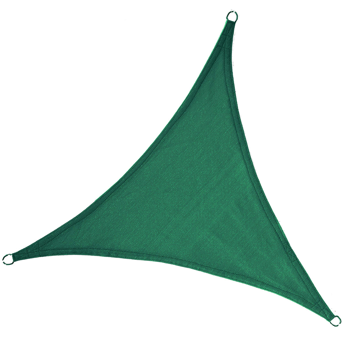 Triangle Sun Shade Sail Canopy，14' X 14' X 14' Lime Green