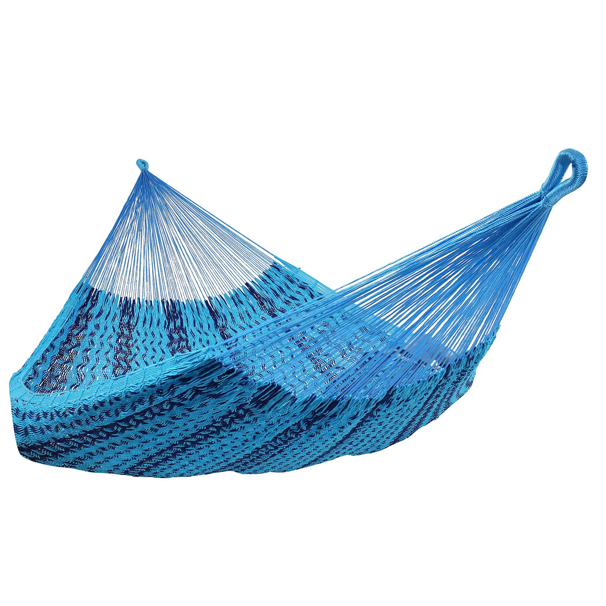 Sunnydaze Mayan XXL Double Heavy-Duty Hammock, Black/Natural